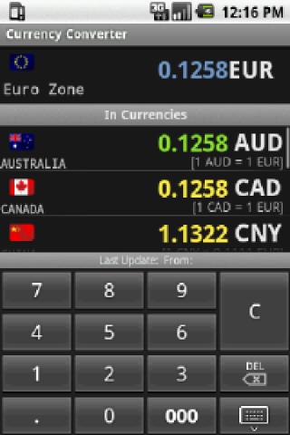 Currency Converter V0.2 Android Finance