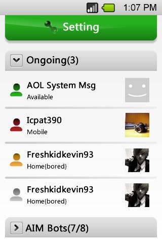 Fresh Green Theme Android Themes